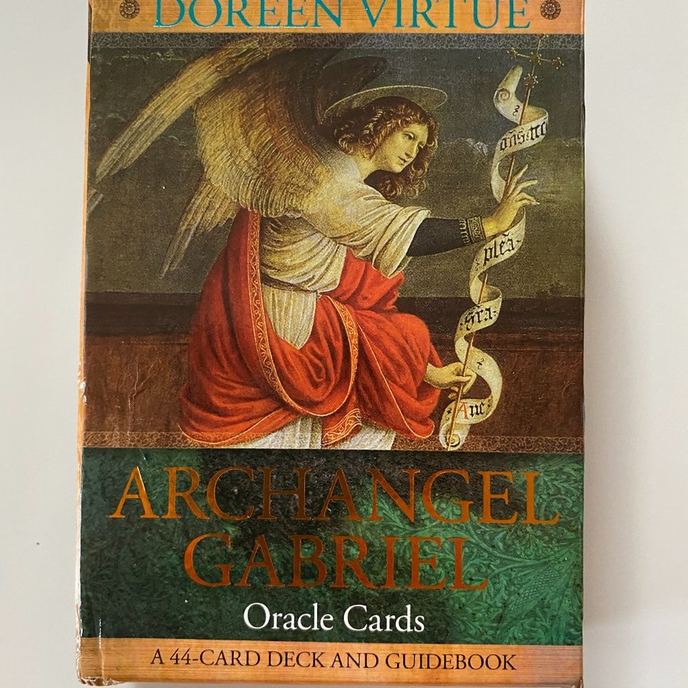 Archangel Gabriel Oracle Cards Doreen Virtue ,*rare*